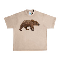 French Oak bear Urban Heavy Tee - BarkalooDesign