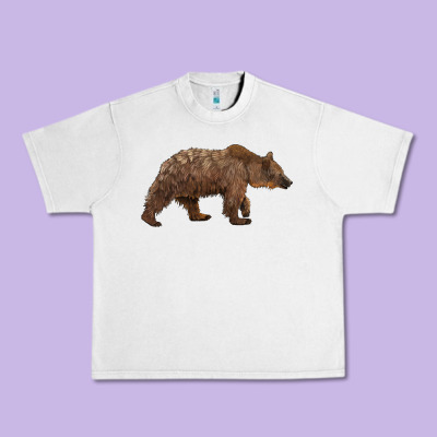 Bear Urban Heavy Tee Designed By Barkaloodesign