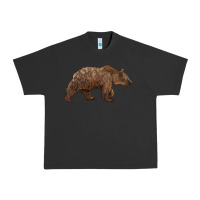 Pigment Black bear Urban Heavy Tee - BarkalooDesign