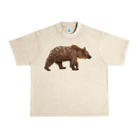 Sandshell bear Urban Heavy Tee - BarkalooDesign