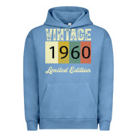 Pigment Pebble Blue Vintage 1960 Limited Edition Urban Hoodie - Bettercallsaul
