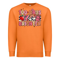 Carrot 100 days brighter Premium Sweatshirt - MaliasSmallBusiness