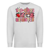 Dove Grey 100 days brighter Premium Sweatshirt - MaliasSmallBusiness