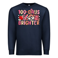 Navy 100 days brighter Premium Sweatshirt - MaliasSmallBusiness