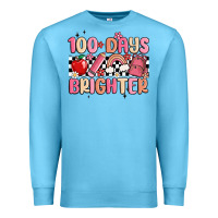 Ocean Blue 100 days brighter Premium Sweatshirt - MaliasSmallBusiness