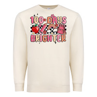 Sandshell 100 days brighter Premium Sweatshirt - MaliasSmallBusiness
