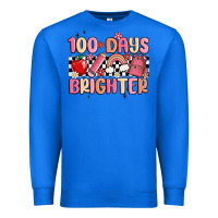True Royal 100 days brighter Premium Sweatshirt - MaliasSmallBusiness