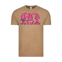 Vintage Coffee Breast Cancer Gnomes Vintage Tee - texasbilliewilder
