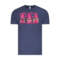 Breast Cancer Gnomes Vintage Tee | Teevron