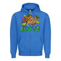 True Royal Elote corn sombrero lime and  cactus Zipper Hoodie - AdoDesignShop