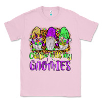 Bubblegum Pink mardi gras chillin' with my gnomies Classic Tee - JahusDesignShop