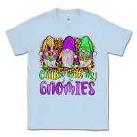 Dusty Blue mardi gras chillin' with my gnomies Classic Tee - JahusDesignShop