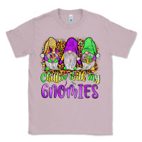 Lilac mardi gras chillin' with my gnomies Classic Tee - JahusDesignShop