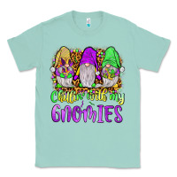 Seafoam mardi gras chillin' with my gnomies Classic Tee - JahusDesignShop