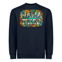 Western Mama Tried With Sunflowers And Gemstone Heavyweight Sweatshirt | Teevron