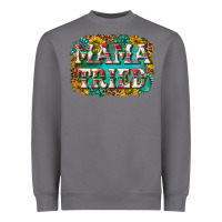 Storm western mama tried with sunflowers and gemstone Heavyweight Sweatshirt - texasbilliewilder