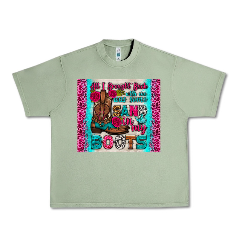 All I Brought Back With Me Was Some Sand In My Boots Tumbler Urban Heavy Tee by HRA Design Shop | Teevron