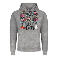 Cloud Rock ekg tech Vintage Hoodie - Zillion Design Studio
