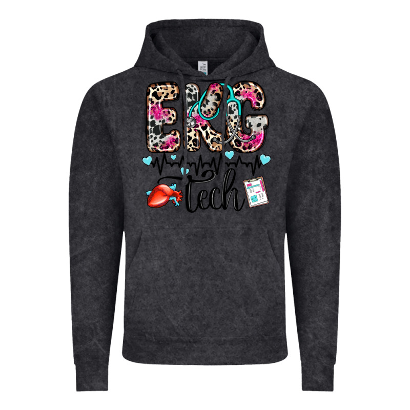 Ekg Tech Vintage Hoodie by Zillion Design Studio | Teevron