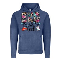 Vintage Denim ekg tech Vintage Hoodie - Zillion Design Studio