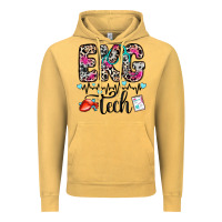 Vintage Mustard ekg tech Vintage Hoodie - Zillion Design Studio