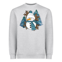 Heather Grey showman winter Heavyweight Sweatshirt - RanaPortraitStore