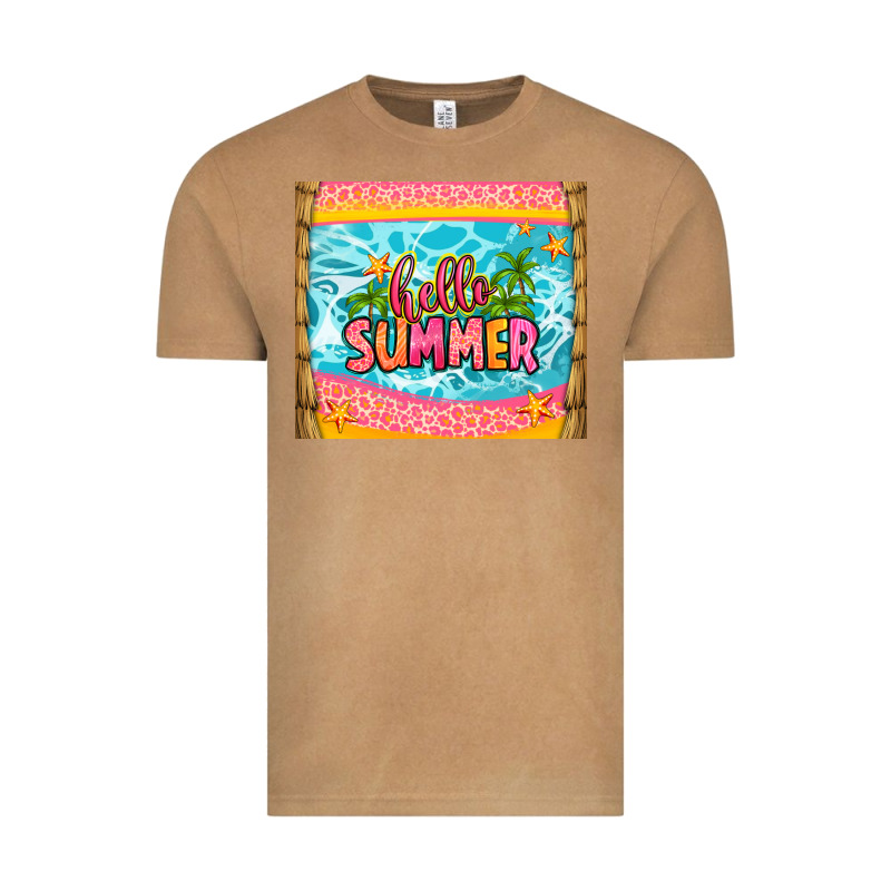 Hello Summer Vintage Tee by Zillion Design Studio | Teevron