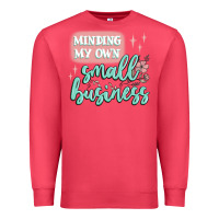 Cardinal minding my own small business Premium Sweatshirt - MaliasSmallBusiness