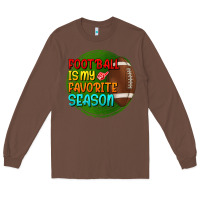 Chestnut football is my favorite season Long Sleeve Tee - BundleAndBundleShop