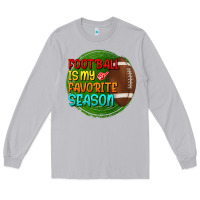Moon Dust football is my favorite season Long Sleeve Tee - BundleAndBundleShop
