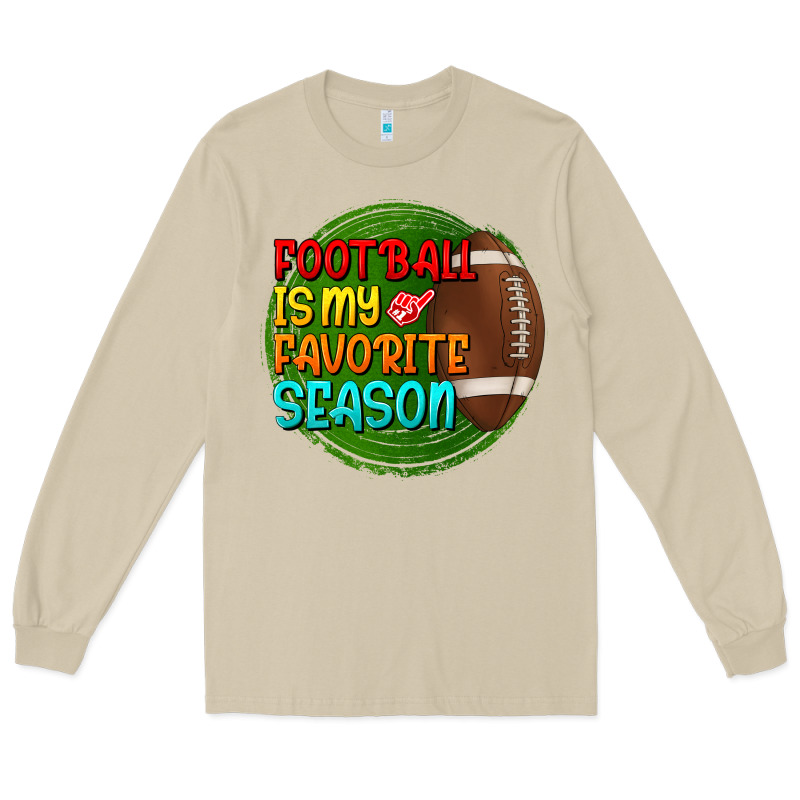 Football Is My Favorite Season Long Sleeve Tee by BundleAndBundleShop | Teevron