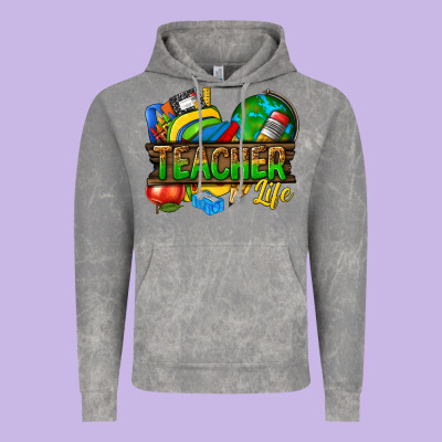 Vintage Hoodie teacher life