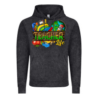Vintage Black teacher life Vintage Hoodie - texasbilliewilder