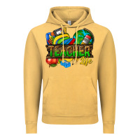 Vintage Mustard teacher life Vintage Hoodie - texasbilliewilder
