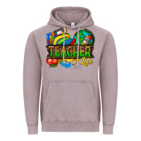 Vintage Zinc teacher life Vintage Hoodie - texasbilliewilder