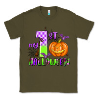 Army Green my first halloween pumpkin Classic Tee - AdoDesignShop