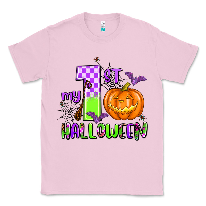 My First Halloween Pumpkin Classic Tee by AdoDesignShop | Teevron
