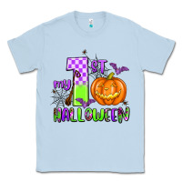 Dusty Blue my first halloween pumpkin Classic Tee - AdoDesignShop