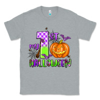 Heather Grey my first halloween pumpkin Classic Tee - AdoDesignShop