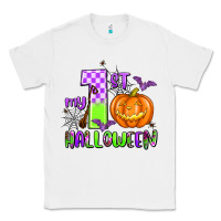 White my first halloween pumpkin Classic Tee - AdoDesignShop