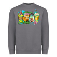 Storm alligator coffee cups Heavyweight Sweatshirt - Zillion Design Studio