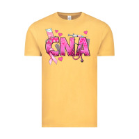 Vintage Mustard Breast Cancer CNA Certified Nursing Assistant Vintage Tee - texasbilliewilder
