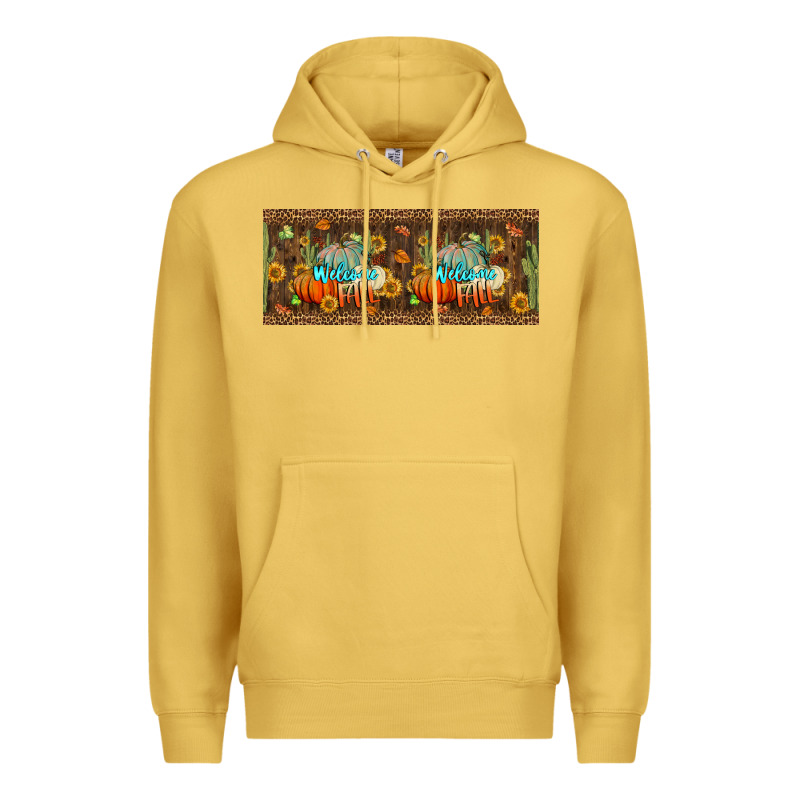 Welcome Fall 15 Oz Mug Premium Hoodie by BundleAndBundleShop | Teevron