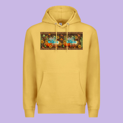 Welcome Fall 15 Oz Mug Premium Hoodie Designed By Bundleandbundleshop