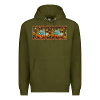 Army Green welcome fall 15 oz mug Premium Hoodie - BundleAndBundleShop