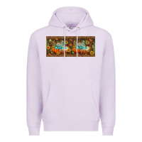 Lilac welcome fall 15 oz mug Premium Hoodie - BundleAndBundleShop