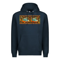 Navy welcome fall 15 oz mug Premium Hoodie - BundleAndBundleShop