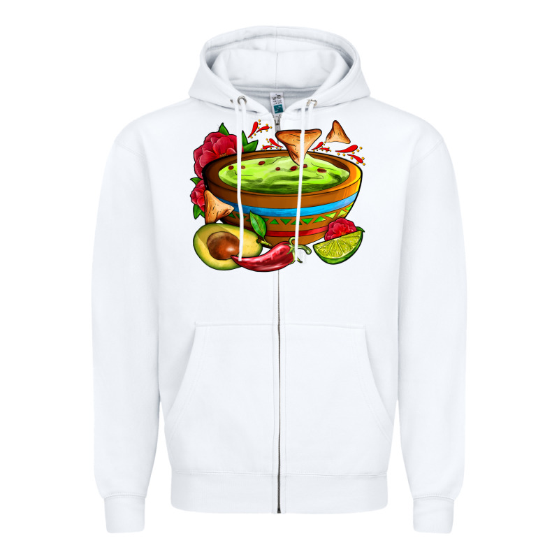 Guacamole Zipper Hoodie by AdoDesignShop | Teevron