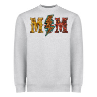 Heather Grey western mom Heavyweight Sweatshirt - texasbilliewilder