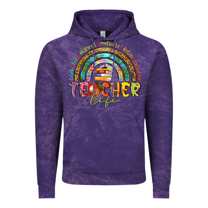 Teacher Life Vintage Hoodie by texasbilliewilder | Teevron